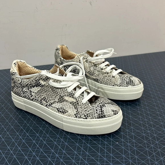 Sister  x Soeur Leyla Snake Platform Sneaker New in Box - Picture 6 of 11